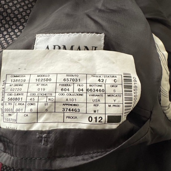 Armani Collezioni Men’s Blazer - Picture 6 of 6